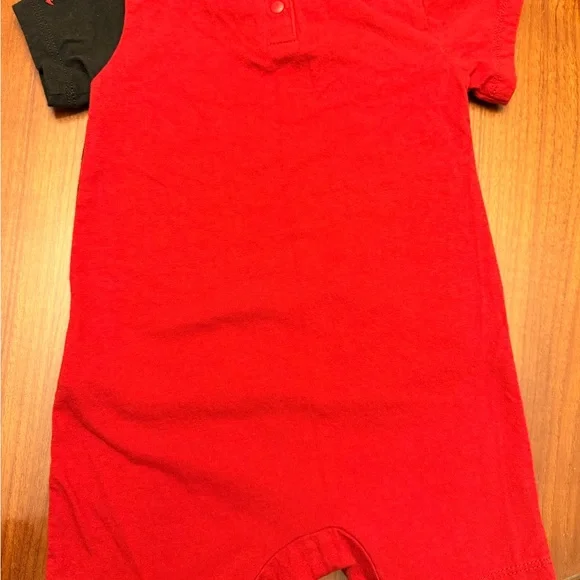 12M Jordan Baby Boys 23 Colorblock Romper Outfit - Picture 4 of 4